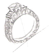 Jewelry+design+drawing